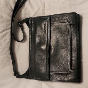 Fossil crossbody leather purse